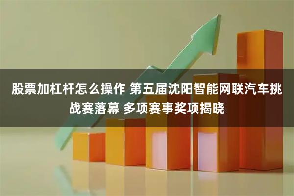 股票加杠杆怎么操作 第五届沈阳智能网联汽车挑战赛落幕 多项赛事奖项揭晓